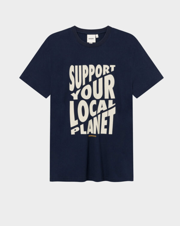 טישרט Stockholm Support Cut כחול