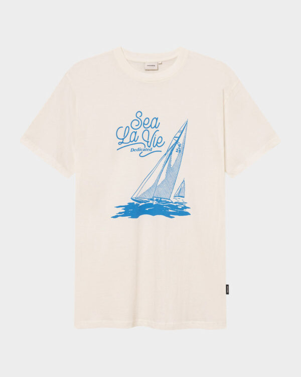 טישרט Stockholm Sea La Vie לבן