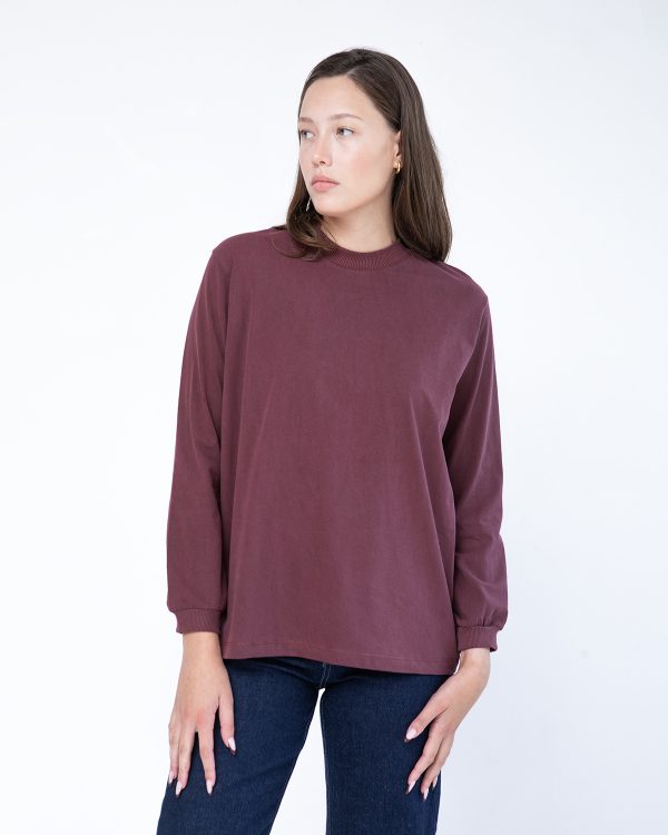 חולצת דלית בורדו