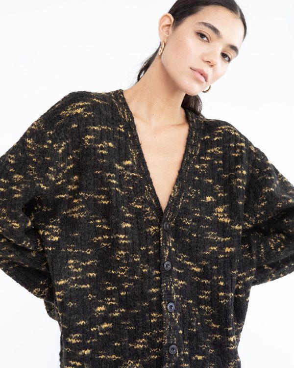 קרדיגן Tom Space שחור