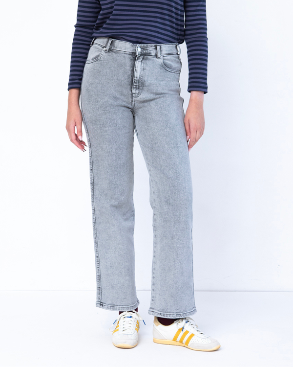 ג׳ינס Moxy Straight Ash Grey