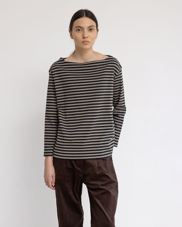 חולצת אסיה פסים ירוק