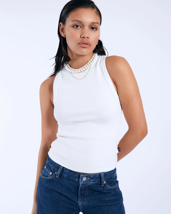 טופ Etta Off-White