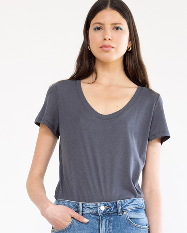 טישרט רומי אפור