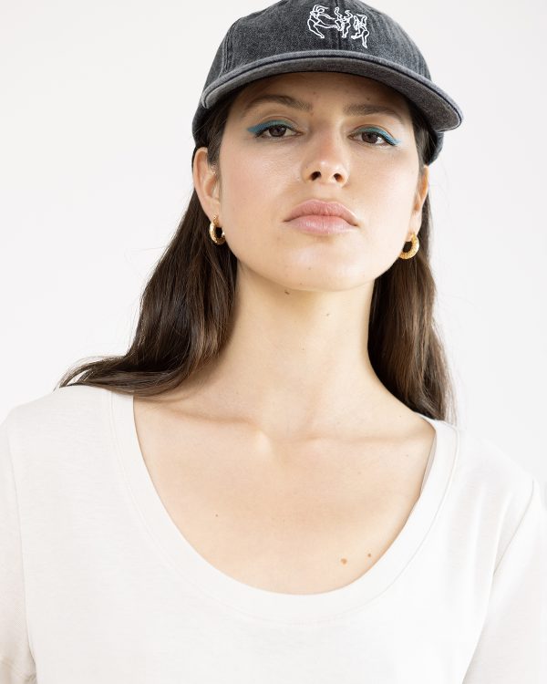 כובע Noa Washed Black Dance