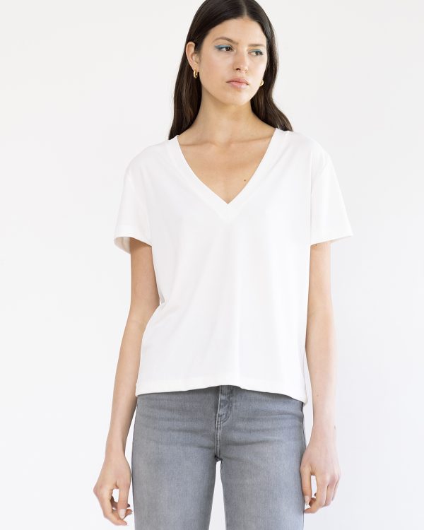 טישרט אלי לבן