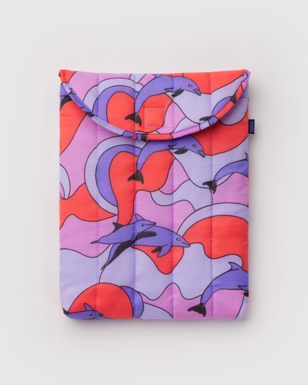 כיסוי ללפטופ 13" Puffy Dolphins